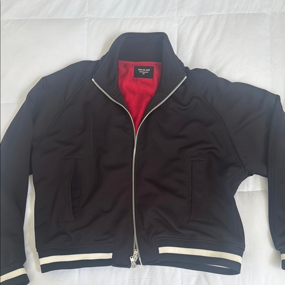 FEAR OF GOD Fifth Collection Double Knit Silk Lined Track Jacket FOG sz S